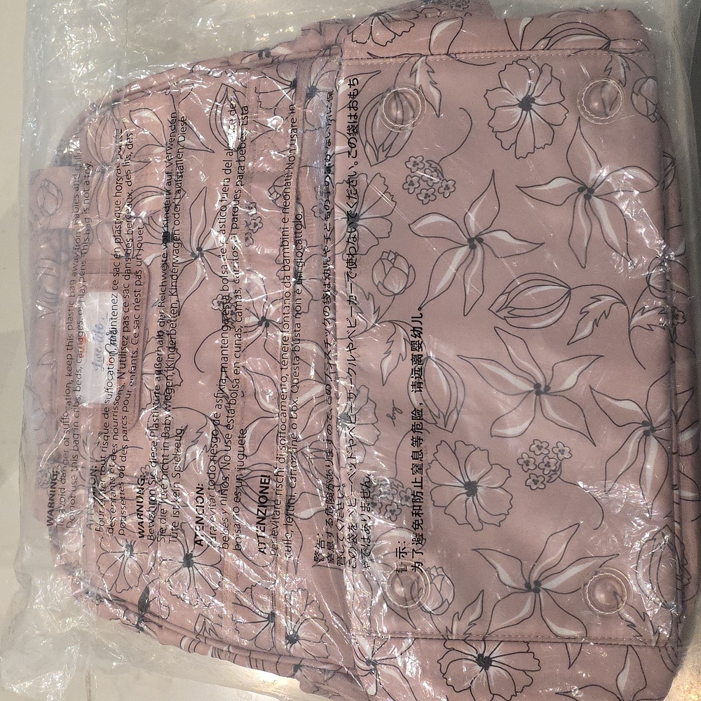 Lug Puddle Jumper LE in Sketch Floral Blush Nwt Still In Plastic - Picture 3 of 5